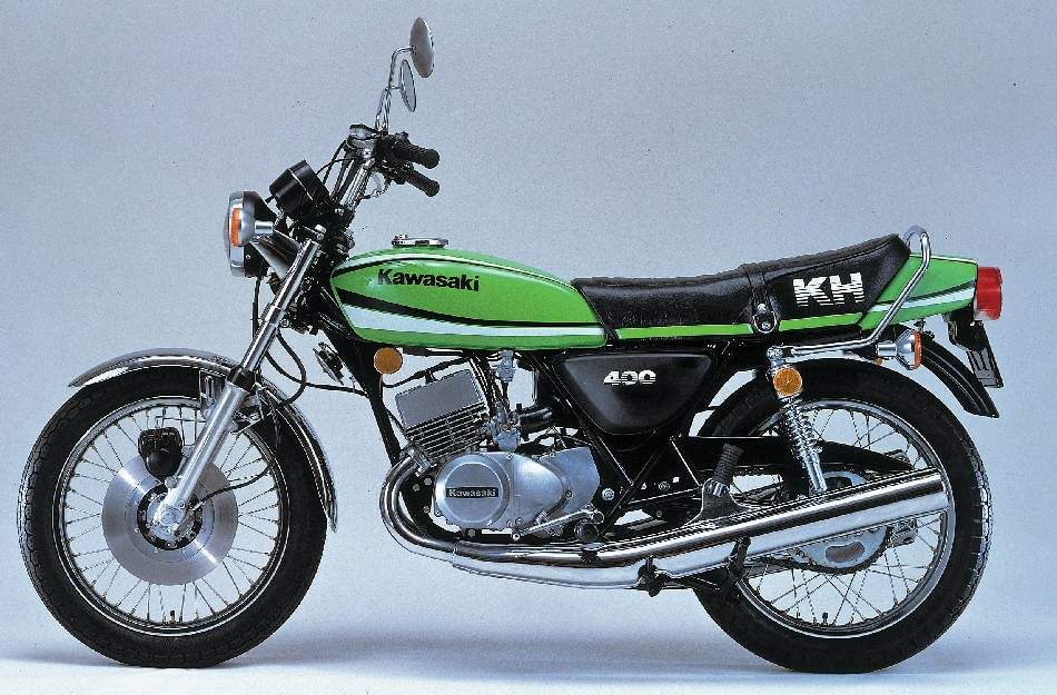 Мотоцикл Kawasaki KH 400 1978 фото
