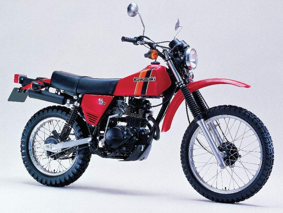 Мотоцикл Kawasaki KL250 1980