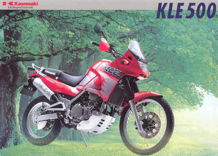 Мотоцикл Kawasaki KLE 500 1996