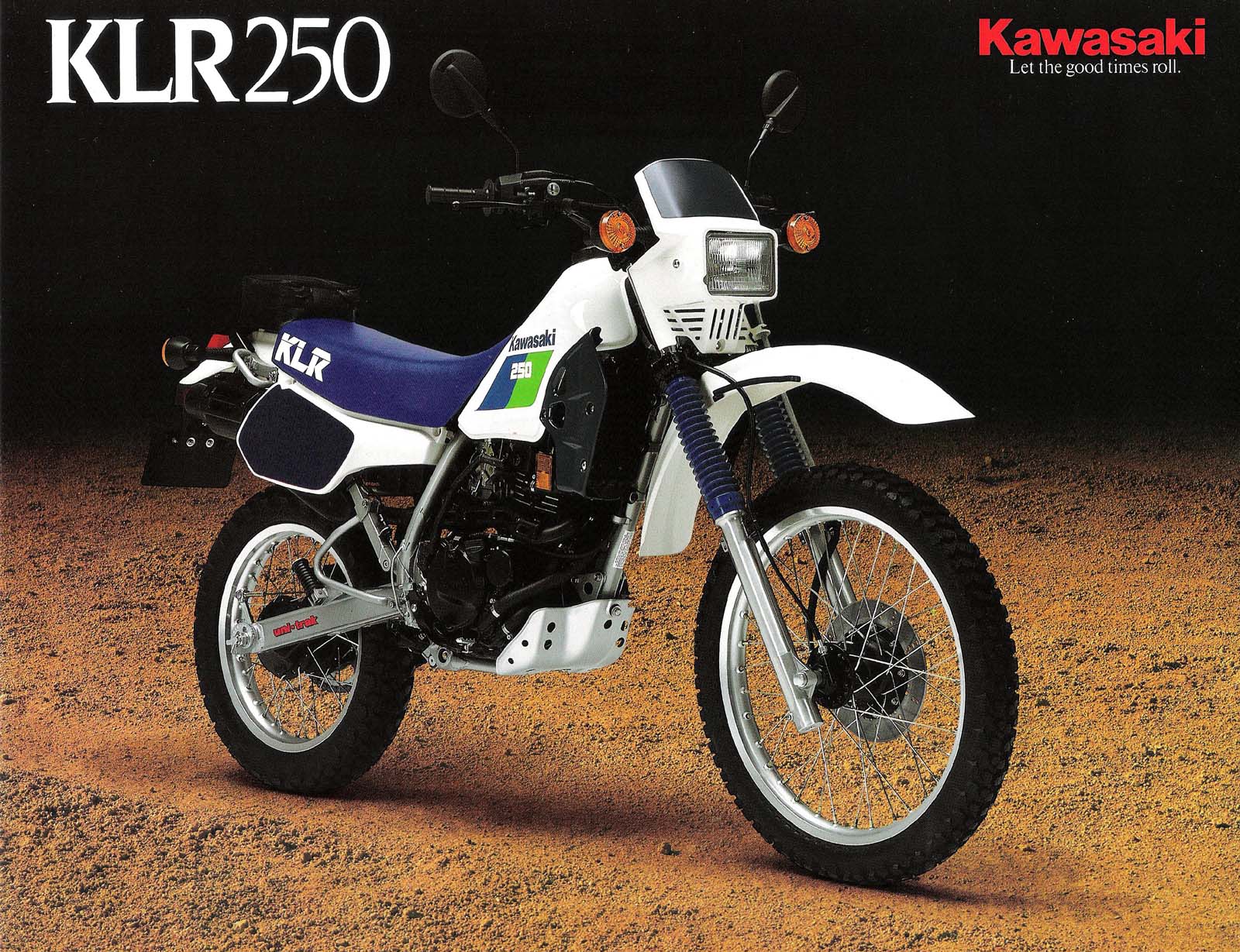 Мотоцикл Kawasaki KLR 250 1989