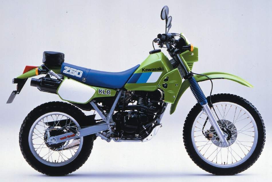 Мотоцикл Kawasaki KLR 250 1986 фото