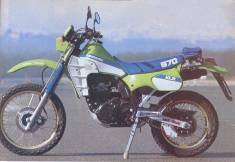 Мотоцикл Kawasaki KLR 570 1987 фото