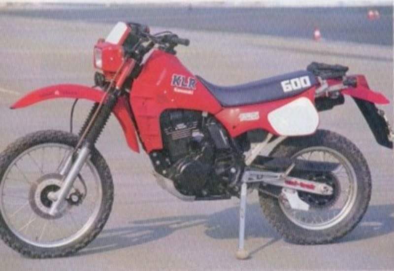 Мотоцикл Kawasaki KLR 600 1985