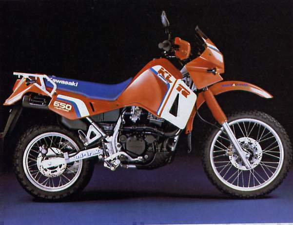 Мотоцикл Kawasaki KLR 650 1990 фото