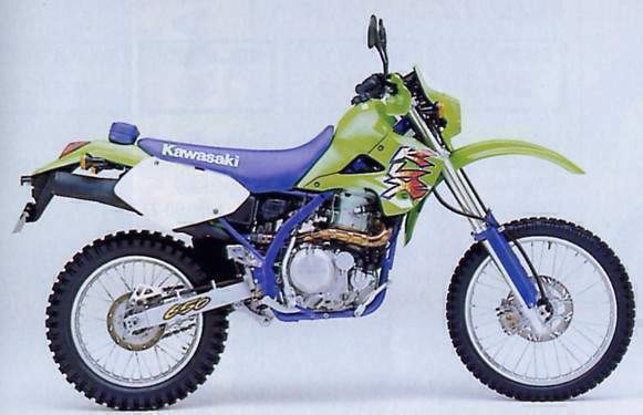 Мотоцикл Kawasaki KLX 650R 1997 фото