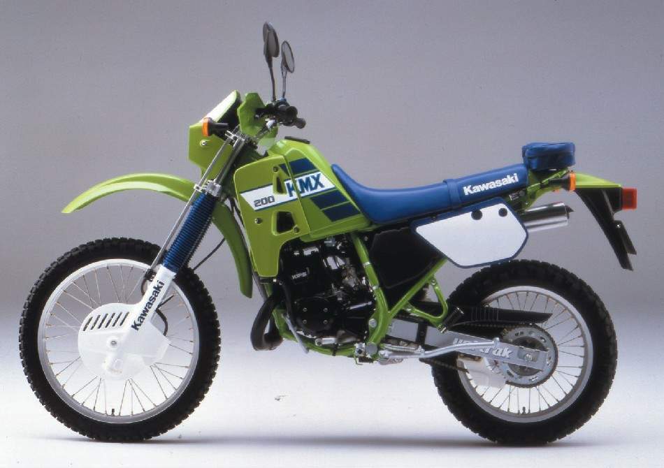 Мотоцикл Kawasaki KMX 200 1988 фото