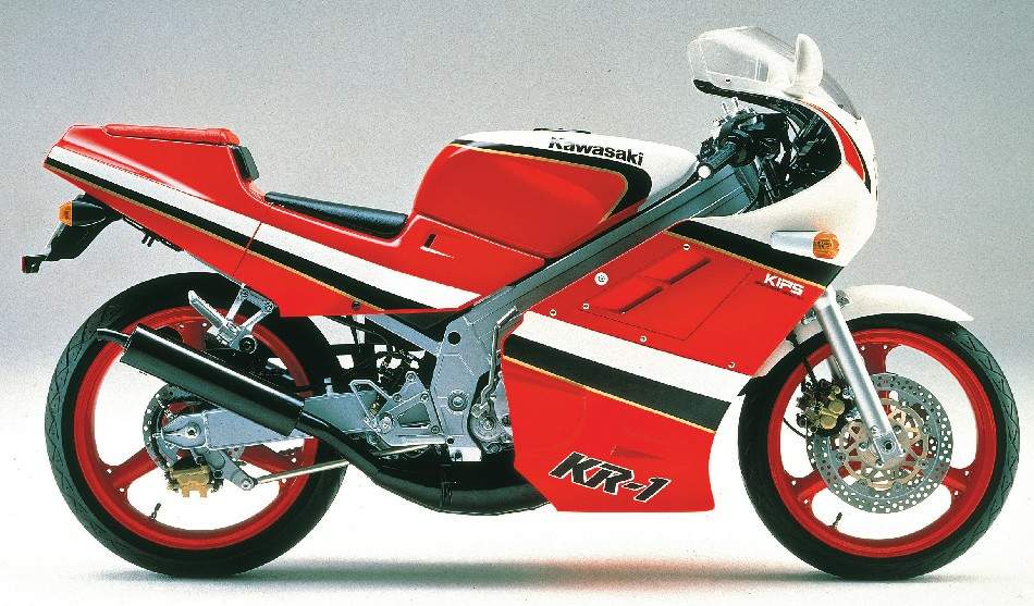Мотоцикл Kawasaki KR-1 1988 фото