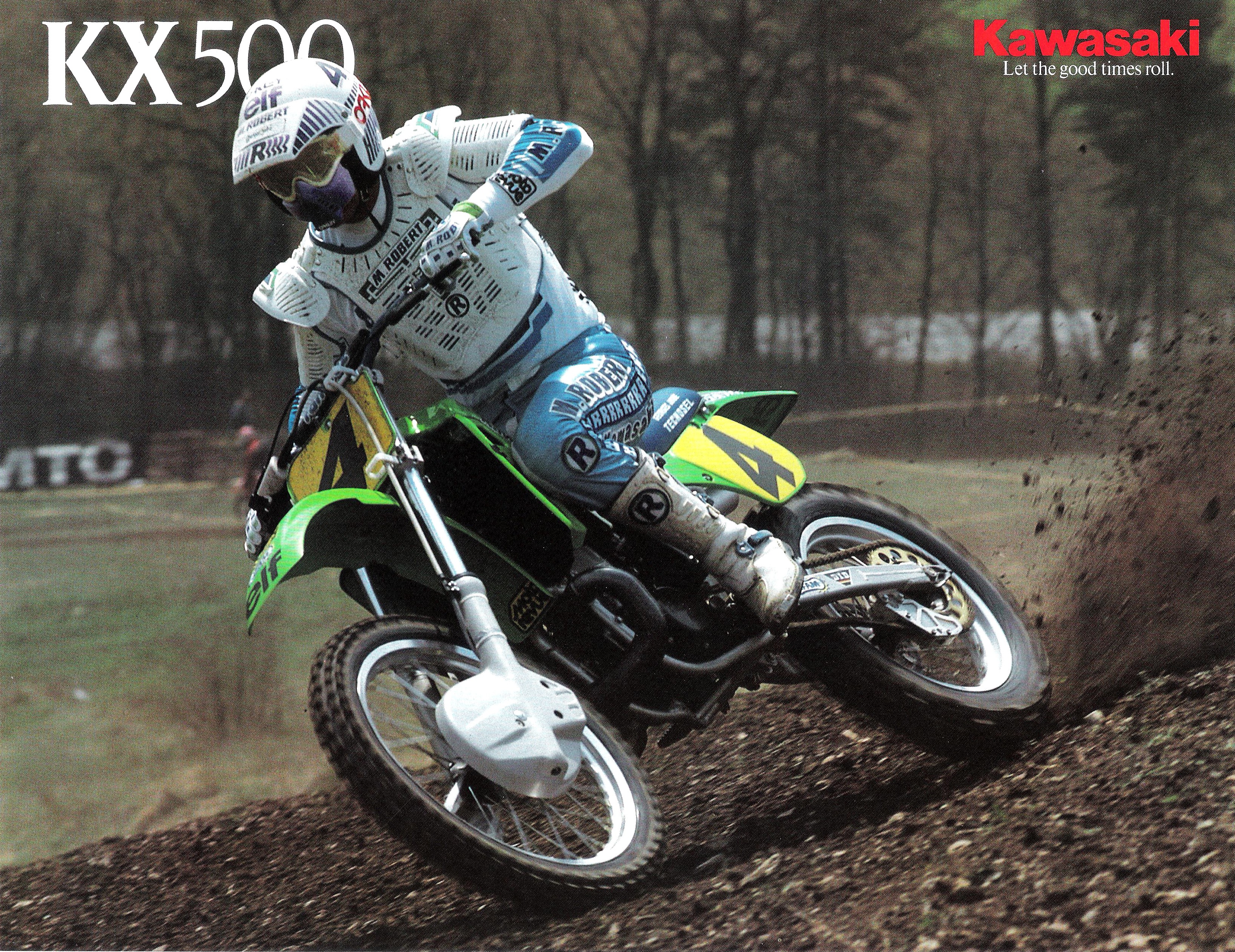 Мотоцикл Kawasaki KX 500 1987
