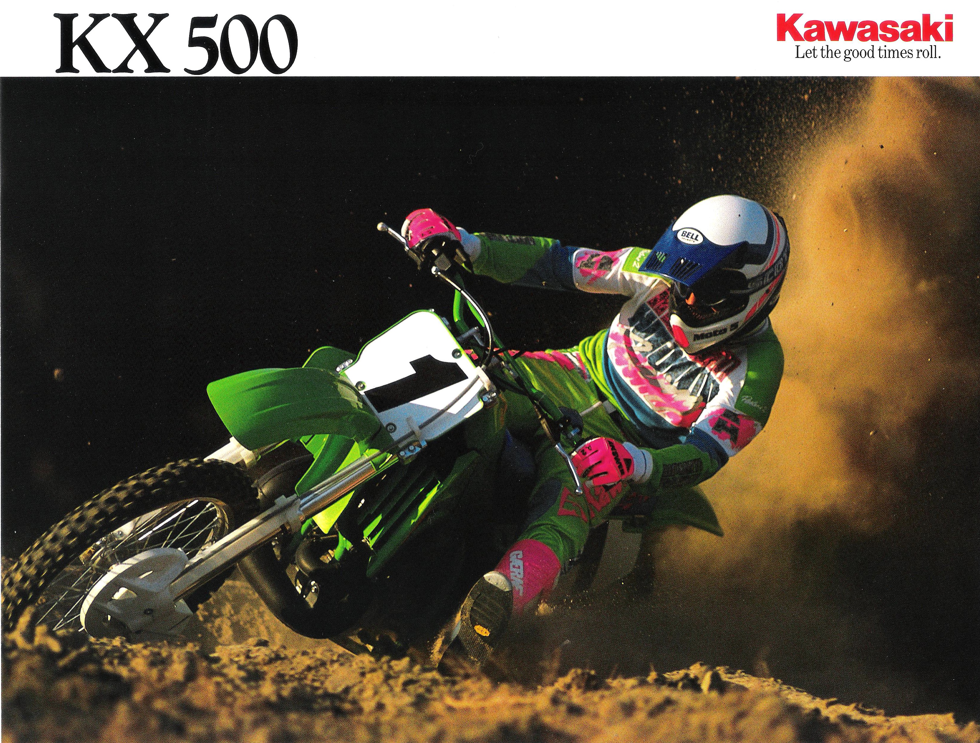 Мотоцикл Kawasaki KX 500 1990