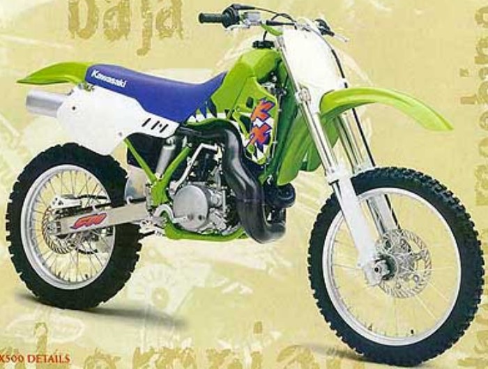 Мотоцикл Kawasaki KX 500 1997