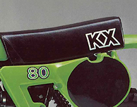 Мотоцикл Kawasaki KX 80 1980