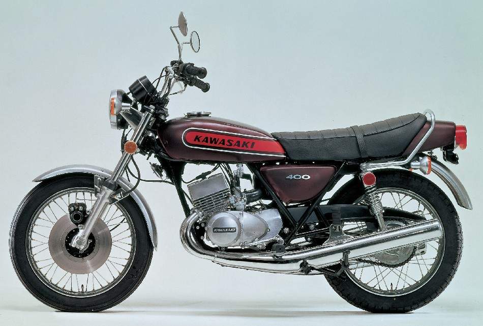 Мотоцикл Kawasaki S3 400SS MKII 1974