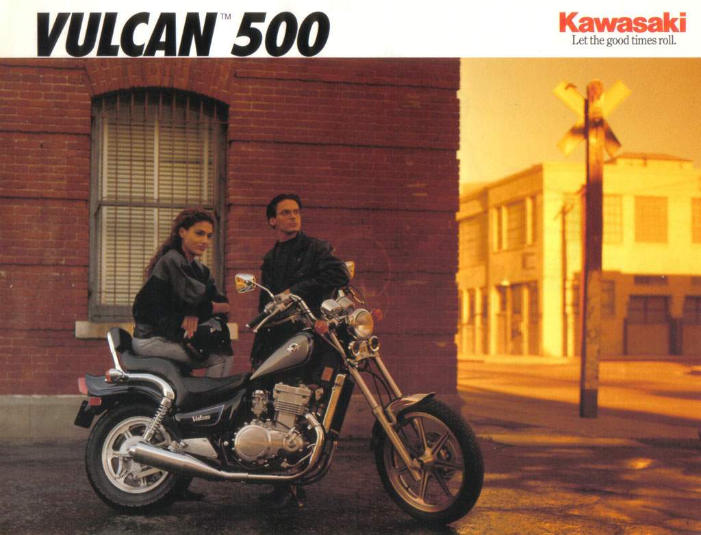 Мотоцикл Kawasaki VN 500 Vulcan 1991 фото