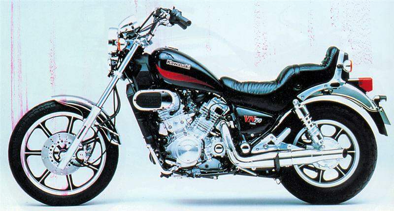 Мотоцикл Kawasaki VN 750 Vulcan 1986 фото
