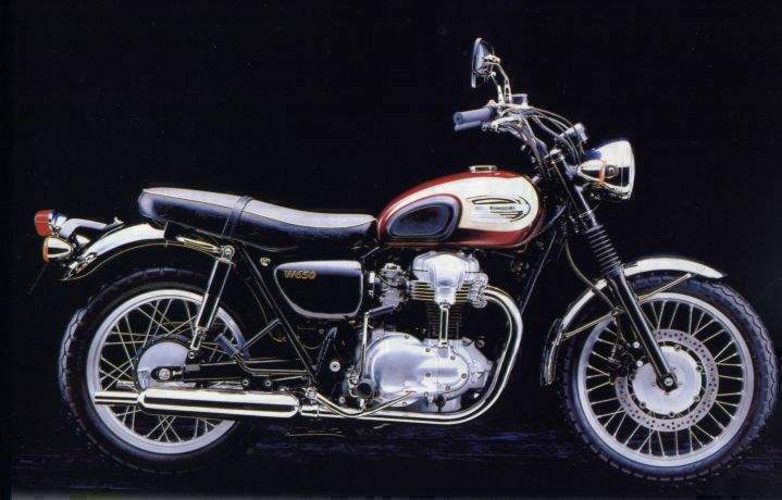 Мотоцикл Kawasaki W 650 1999 фото