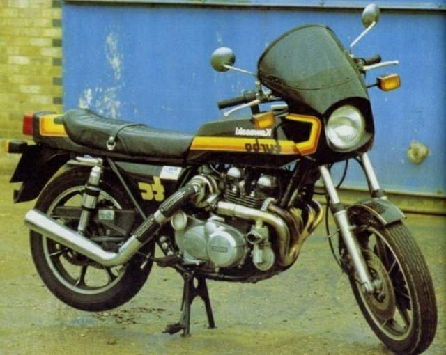 Мотоцикл Kawasaki Z 1000 Z1-R TIC Turbo 1979 фото
