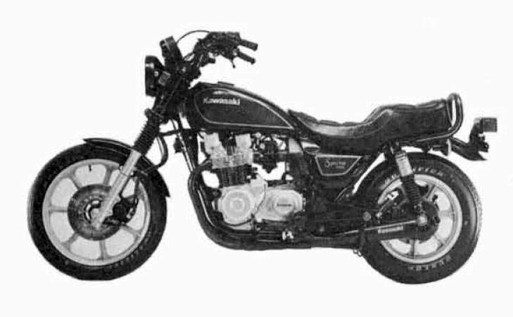Фотография мотоцикла Kawasaki Z 1000D Spectre 1982