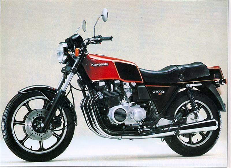Мотоцикл Kawasaki Z 1000ST 1980 фото