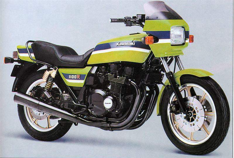 Мотоцикл Kawasaki Z 1100R 1984