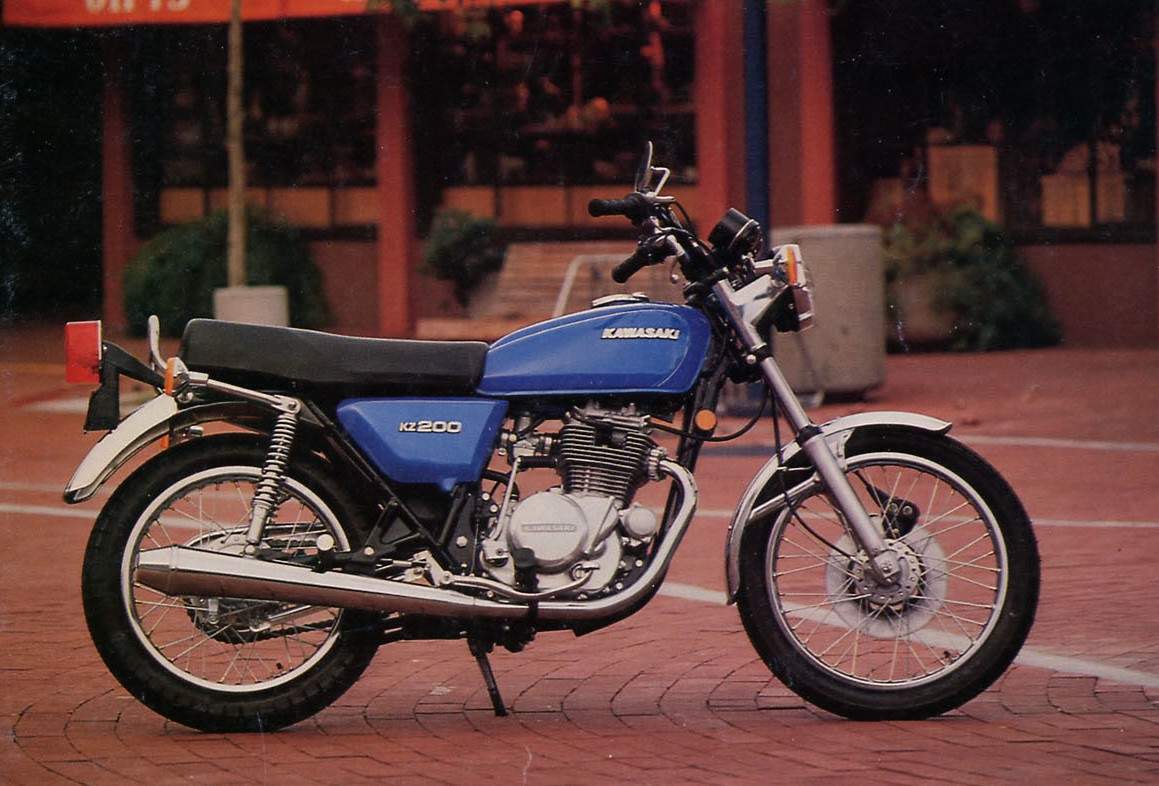 Мотоцикл Kawasaki Z 200 1976 фото