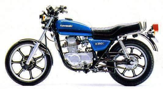 Мотоцикл Kawasaki Z 250FS 1980 фото