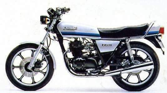 Мотоцикл Kawasaki Z 250FT 1980 фото