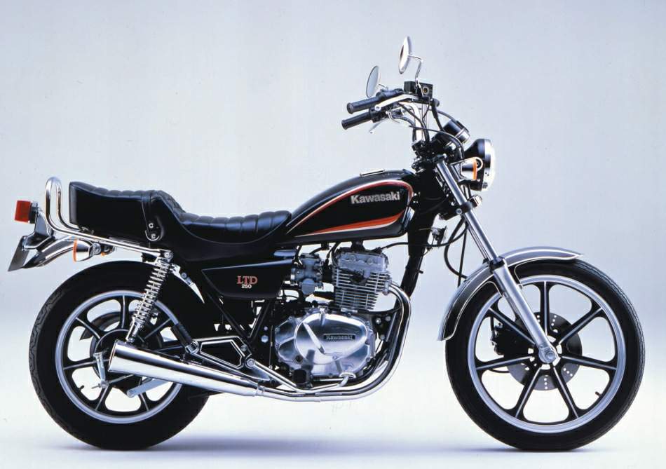 Мотоцикл Kawasaki Z 250LTD 1986 фото