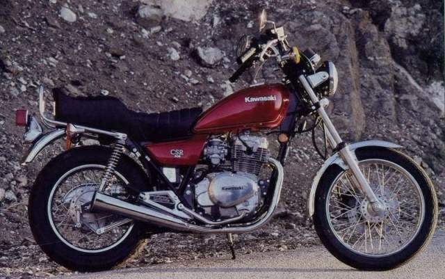 Мотоцикл Kawasaki Z 305CSR 1981 фото