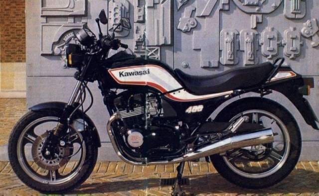 Мотоцикл Kawasaki Z 400F-II 1983 фото