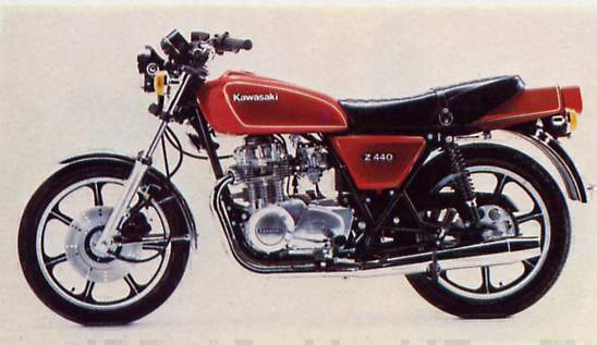 Мотоцикл Kawasaki Z 440C 1979 фото