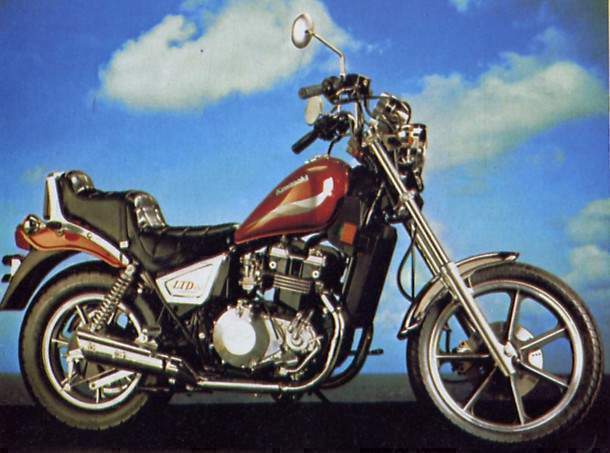 Мотоцикл Kawasaki Z 450LTD 1985