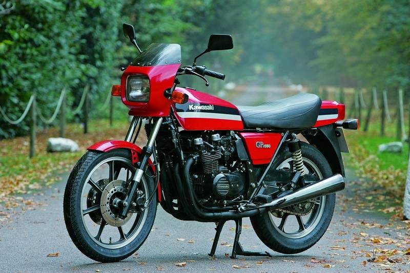 Мотоцикл Kawasaki Z 550GP 1981 фото