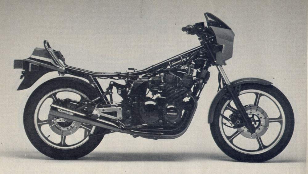 Мотоцикл Kawasaki Z 550GP 1982 фото
