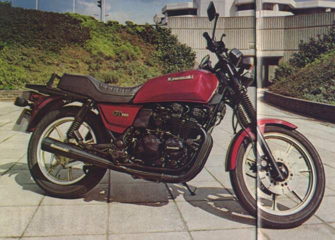 Мотоцикл Kawasaki Z 550GT 1983 фото