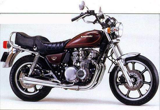 Мотоцикл Kawasaki Z 550LTD 1980 фото