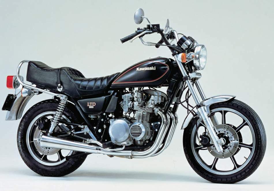 Мотоцикл Kawasaki Z 550LTD 1981 фото