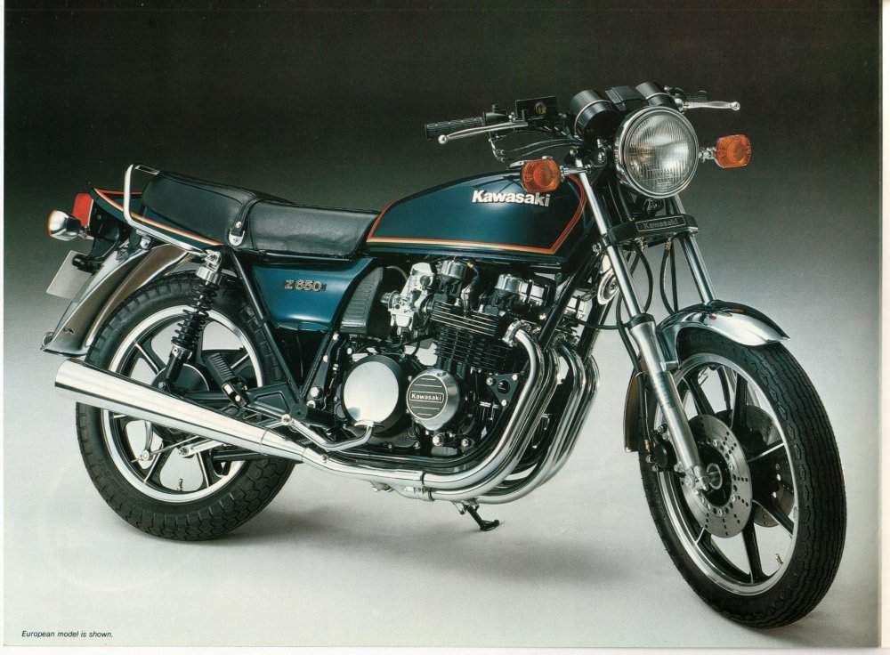 Мотоцикл Kawasaki Z 650 1982 фото