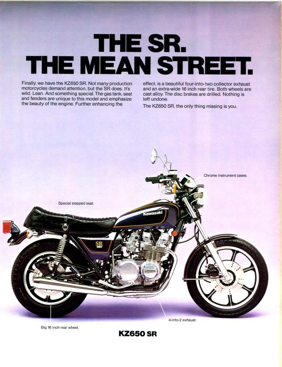 Мотоцикл Kawasaki Z 650SR 1979 фото