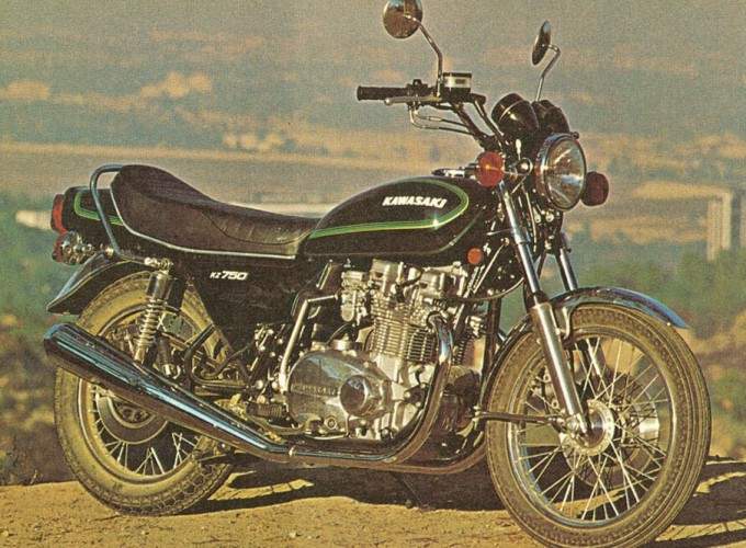 Мотоцикл Kawasaki Z 750 Twin 1977 фото