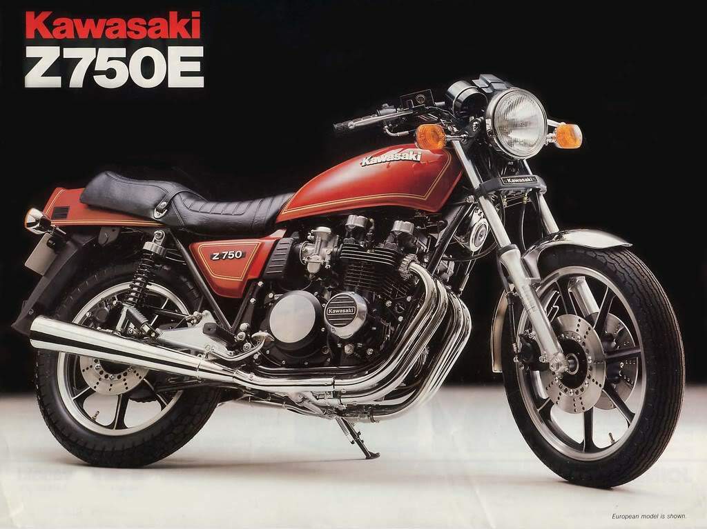 Мотоцикл Kawasaki Z 750E 1980