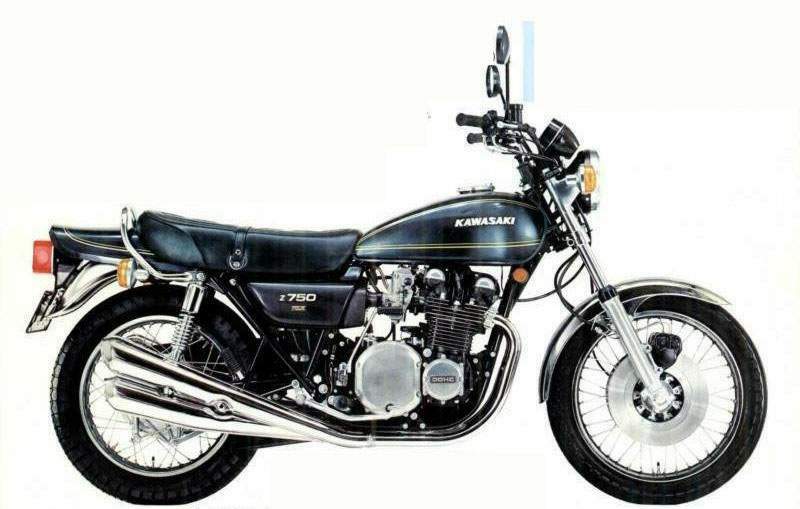 Мотоцикл Kawasaki Z2 750RS 1973 фото