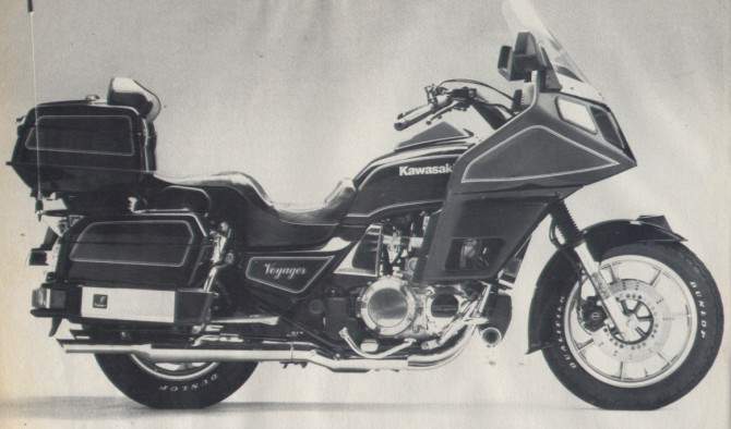 Мотоцикл Kawasaki ZG 1300 Voyager 1984 фото