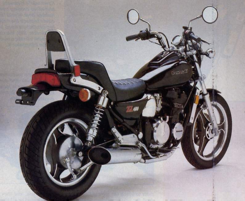 Фотография мотоцикла Kawasaki ZL 600 Eliminator 1986