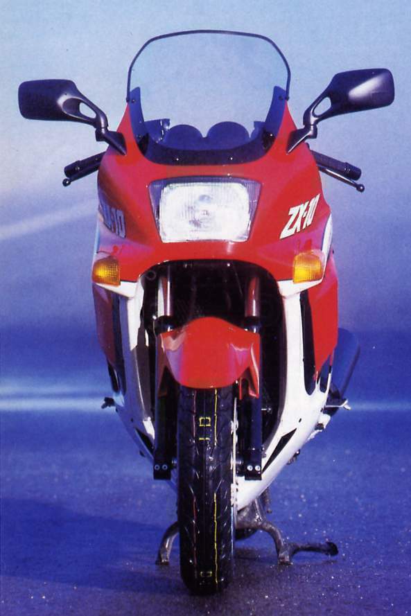 Мотоцикл Kawasaki ZX-10 1988 фото