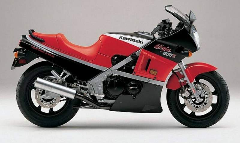 Мотоцикл Kawasaki ZX 600R 1985 фото