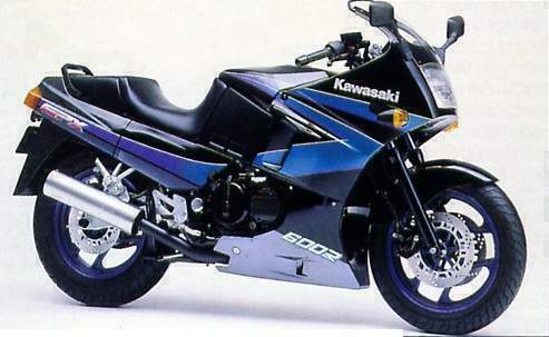 Мотоцикл Kawasaki ZX 600R 1987 фото