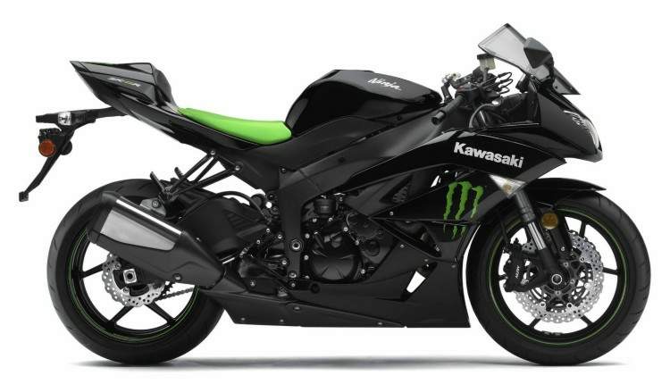 Мотоцикл Kawasaki ZX-6R Monster Energy Special Edition 2009