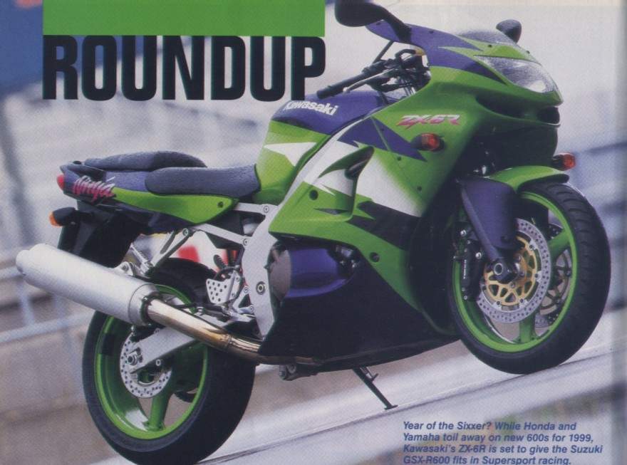 Мотоцикл Kawasaki ZX-6R Ninja 1997 фото