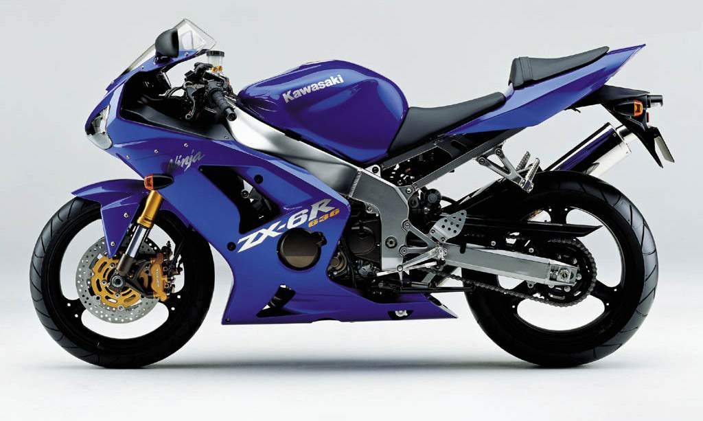 Мотоцикл Kawasaki ZX-6R Ninja 2004 фото