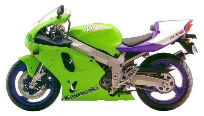 Мотоцикл Kawasaki ZX-7RR 1998 фото